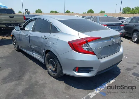 2018 Honda Civic Lx from USA, damaged, VIN 19XFC2F58JE200651